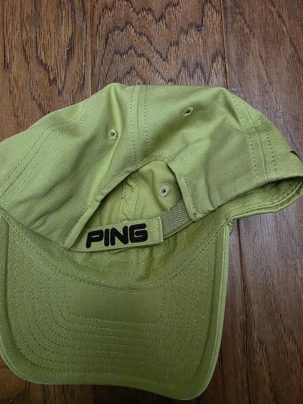 PING Green Adjustable hat. - Picture 2 of 4